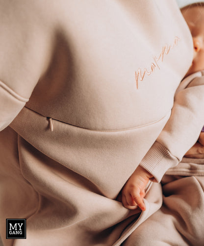 Oversize maternity sweatshirt MAMA