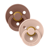 Bibs Color knupīši 2gb 6-18 mēn. (Woodchuck/Blush)