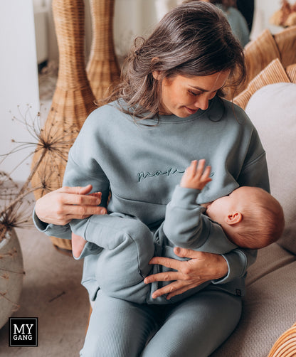 Oversize maternity sweatshirt MAMA