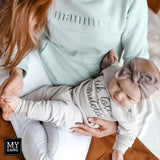 Sweatshirt/hoodie MAMA. VISĄ DIENĄ. KIEKVIENĄ DIENĄ
