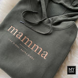 Sweatshirt/hoodie MAMA. VISĄ DIENĄ. KIEKVIENĄ DIENĄ
