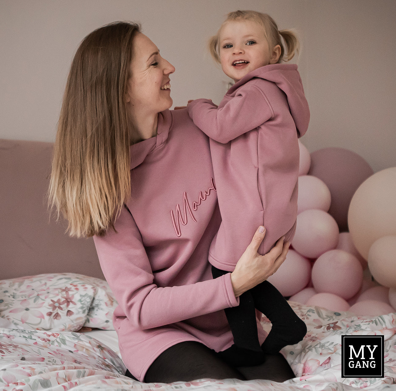 Matching hoodies mum online and daughter