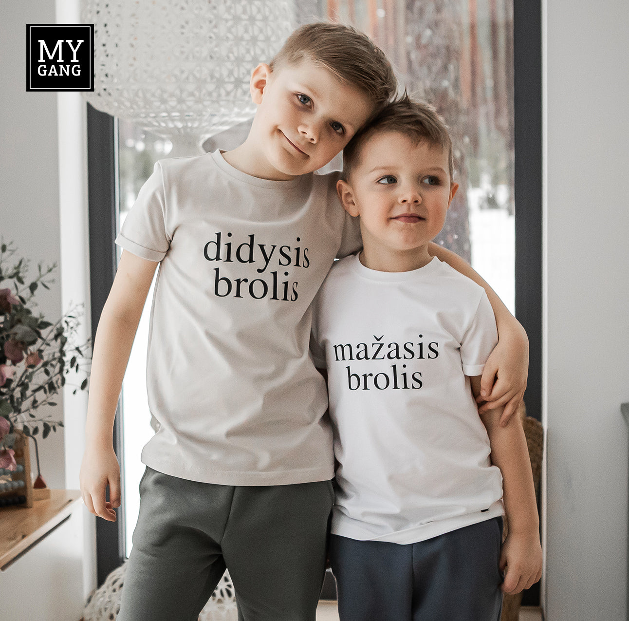 T-shirt DIDYSIS/MAŽASIS BROLIS